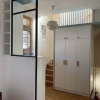  Réalisation d'un hall d'entrée - Architecture d'intérieur et décoration par notre architecte dans le 95 à Enghien les Bains
